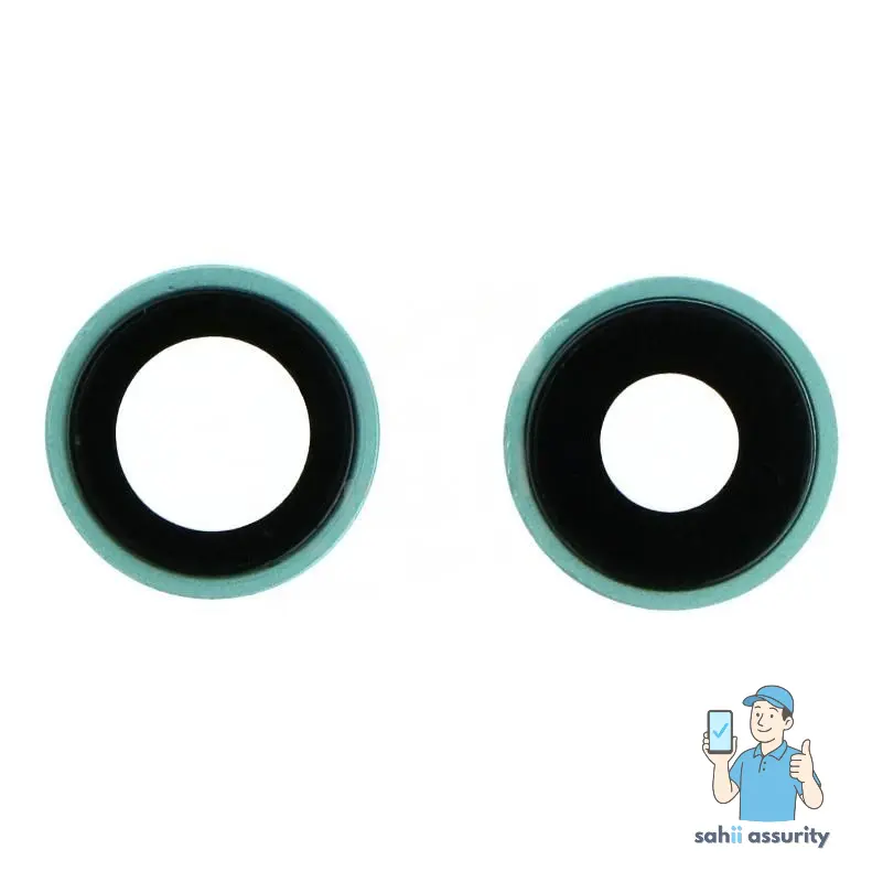 Camera Lens Glass with Frame for Apple iPhone 11 Green thumbnail